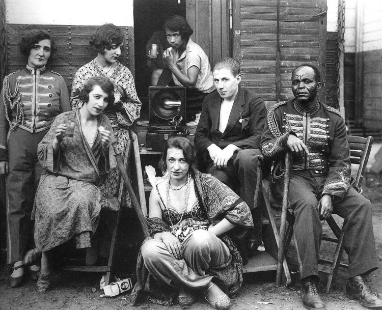 El circo. August Sander.